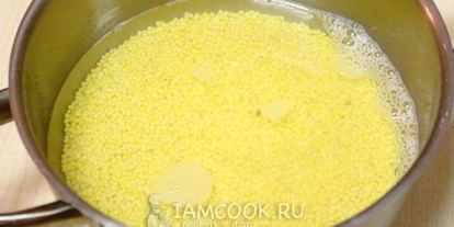 Шаг 3: оладий из пшенной каши