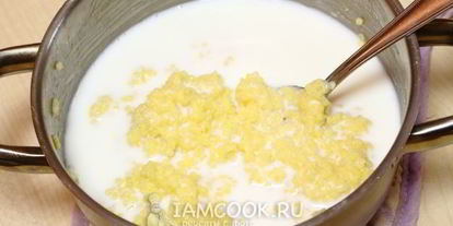 Шаг 5: оладий из пшенной каши