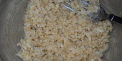 Шаг 1: оладий из риса