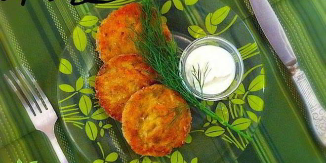 Рецепт оладий из цукини