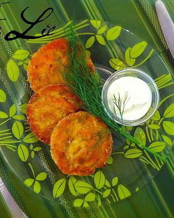 Рецепт оладий из цукини