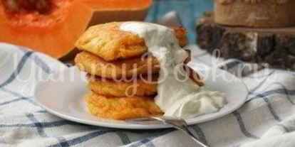 Шаг 6: оладий из тыквы