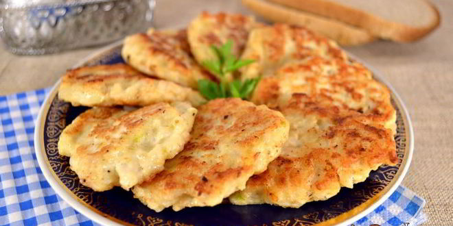 Рецепт оладий куриных с рисом