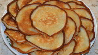 Рецепт Оладий на йогурте и кефире