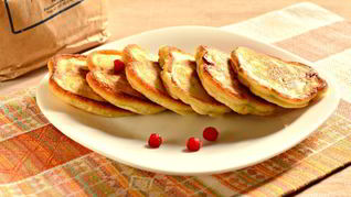 Рецепт Оладий на молоке без дрожжей