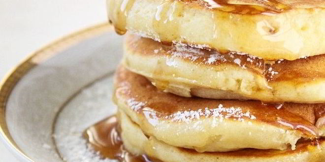 Рецепт оладий на молоке и сметане