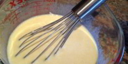 Шаг 1: оладий ны сметан пышных