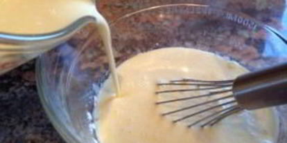 Шаг 2: оладий ны сметан пышных