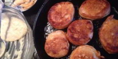 Шаг 8: оладий на сухих дрожжах