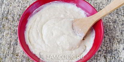 Шаг 7: оладий с начинкой на кефире