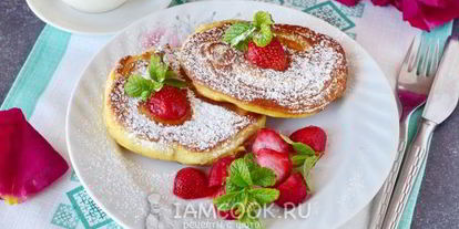 Шаг 10: оладий с начинкой на кефире