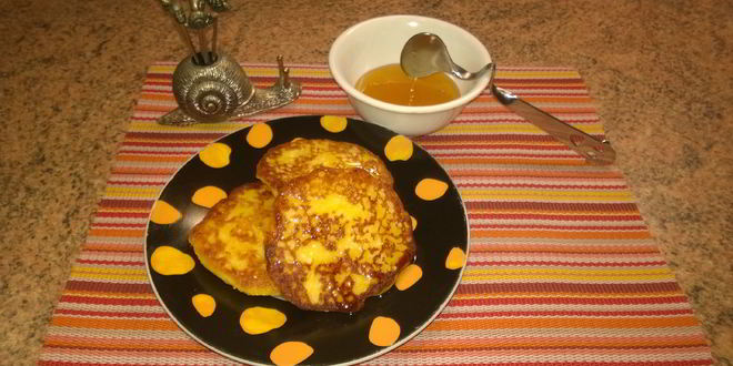 Рецепт оладий с тыквой и творогом