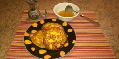 Шаг 4: оладий с тыквой и творогом