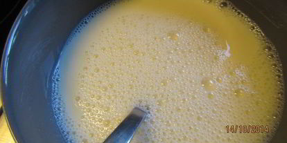 Шаг 1: оладий с тыквой, козьим сыром и розмарином