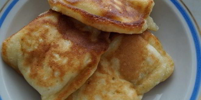 Рецепт оладий с яблоками