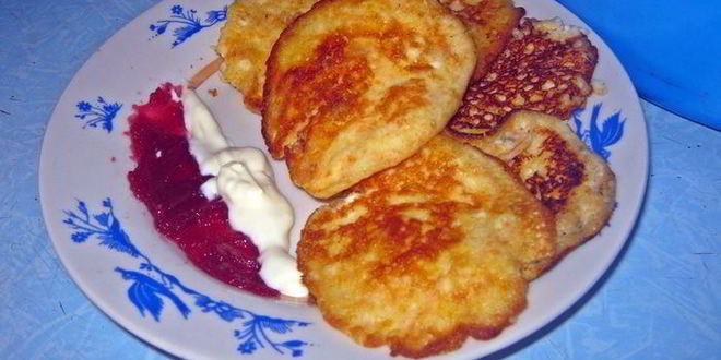 Рецепт оладий творожных