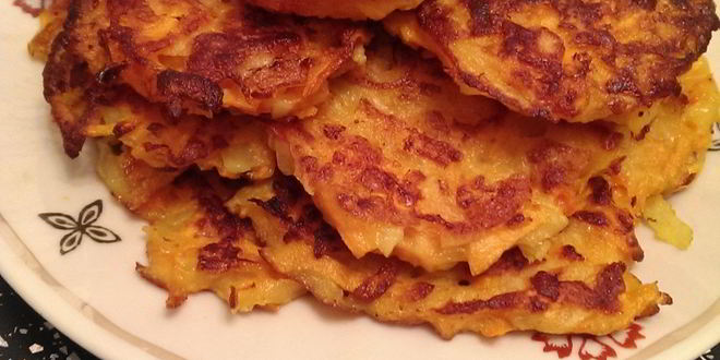 Рецепт овощных оладушек