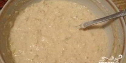 Шаг 3: овсяно-яблочных оладьи