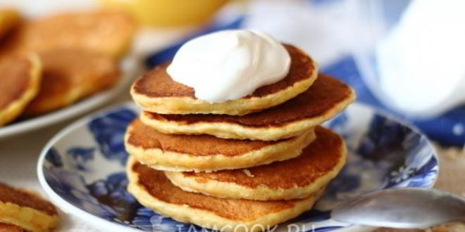 Рецепт овсяных оладий на кефире