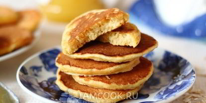 Шаг 12: овсяных оладий на кефире