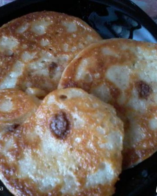 Рецепт овсяных оладий с кусочками шоколада