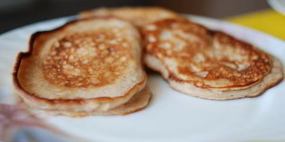 Шаг 4: овсяных оладий с кусочками шоколада