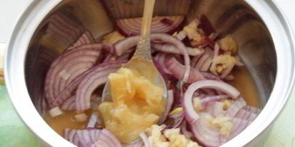 Шаг 6: печеночных оладий с брусничным соусом