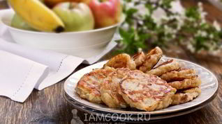 Рецепт Постных оладий без дрожжей