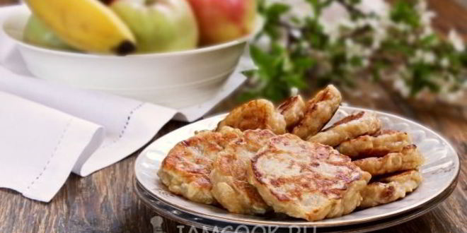 Рецепт постных оладий без дрожжей