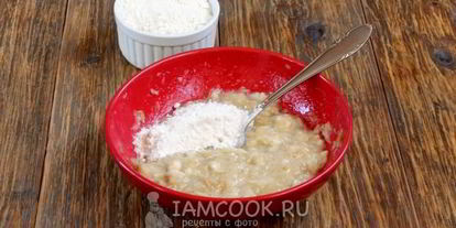 Шаг 4: постных оладий без дрожжей