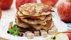 Рецепт Простых яблочных оладушек