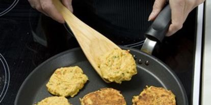 Шаг 2: томатных оладий