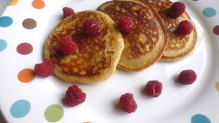 Рецепт Цельнозерновых оладий с отрубями