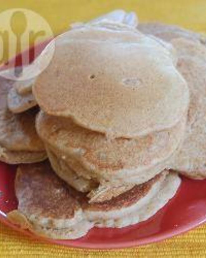 Рецепт цельнозерновых оладий с отрубями