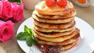 Рецепт Творожных оладий к завтраку