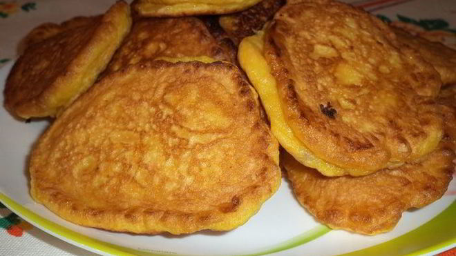 Рецепт Тыквенных оладушек