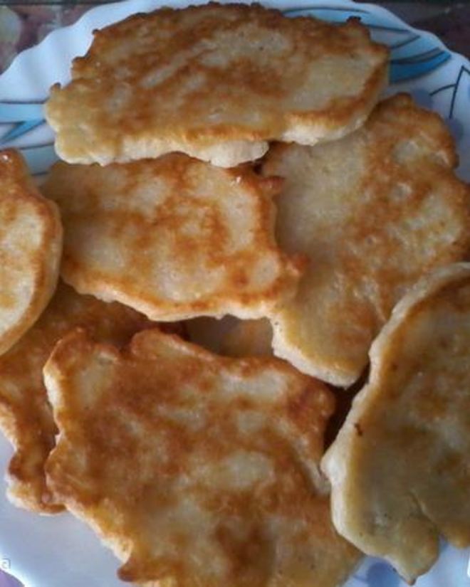 Рецепт яблочно-творожных оладьи