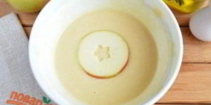 Шаг 6: яблочных оладий звездочки