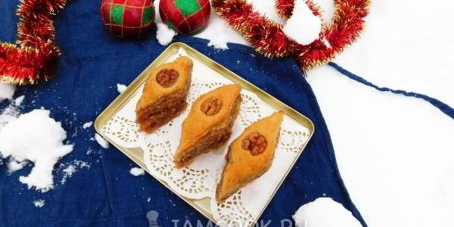 Рецепт пахлавы бакинской