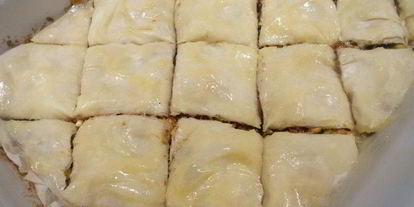 Шаг 4: пахлавы с фисташками и апельсиновой водой