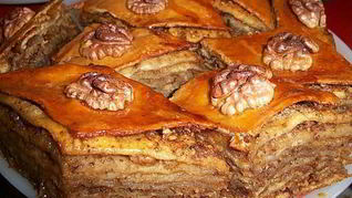 Рецепт Пахлавы с грецким орехом по-домашнему