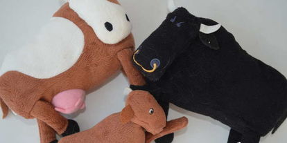 Шаг 8: двойного шоколадного печенья корова