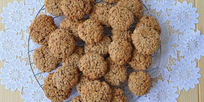 Шаг 11: овсяного печенья без муки с шоколадными конфетами