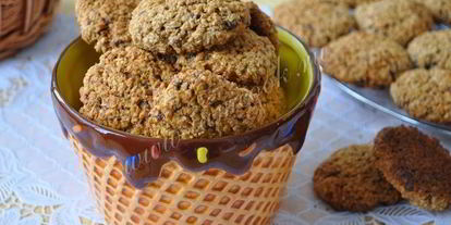 Шаг 12: овсяного печенья без муки с шоколадными конфетами