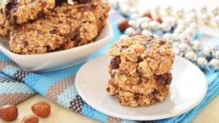 Рецепт Овсяного печенья с шоколадом