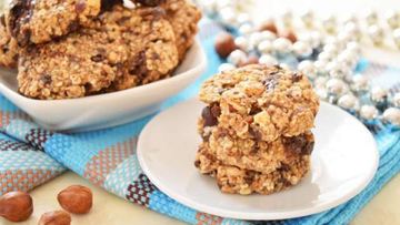 Рецепт Овсяного печенья с шоколадом