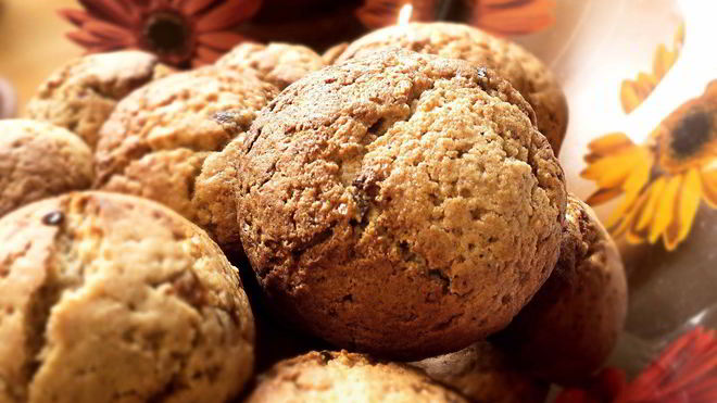 Рецепт Овсяного печенья в микроволновке