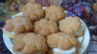 Рецепт Печенья Два в одном