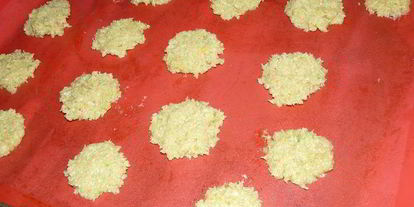 Шаг 3: печенья кокосовых тучек