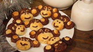 Рецепт Печенья Обезьянки на Новый год